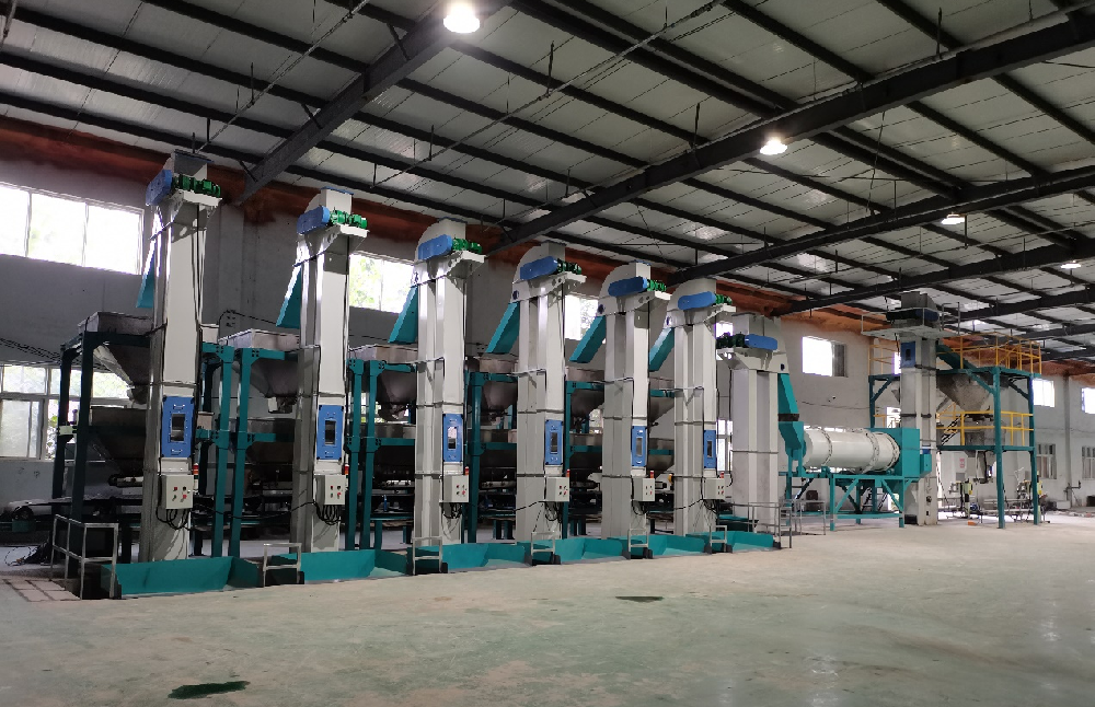 Bulk Blending Fertilizer Production Line - Zhengzhou Safi Machinery Co ...