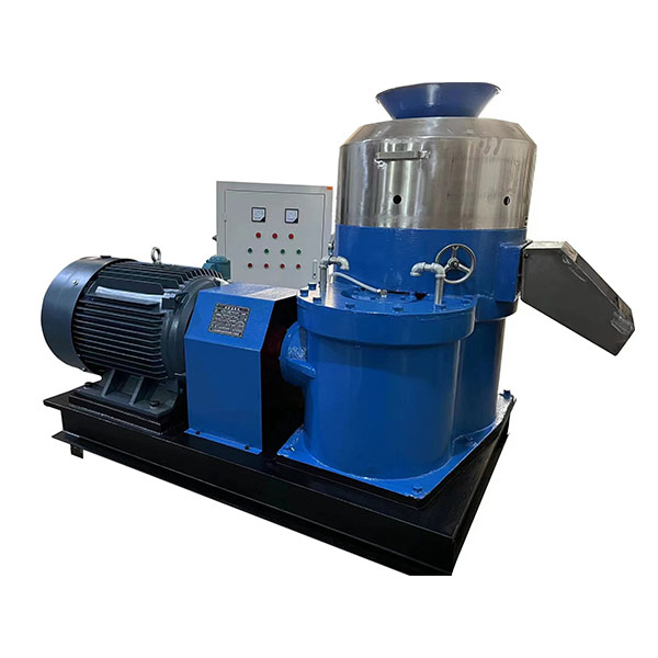 Flat die pellet machine